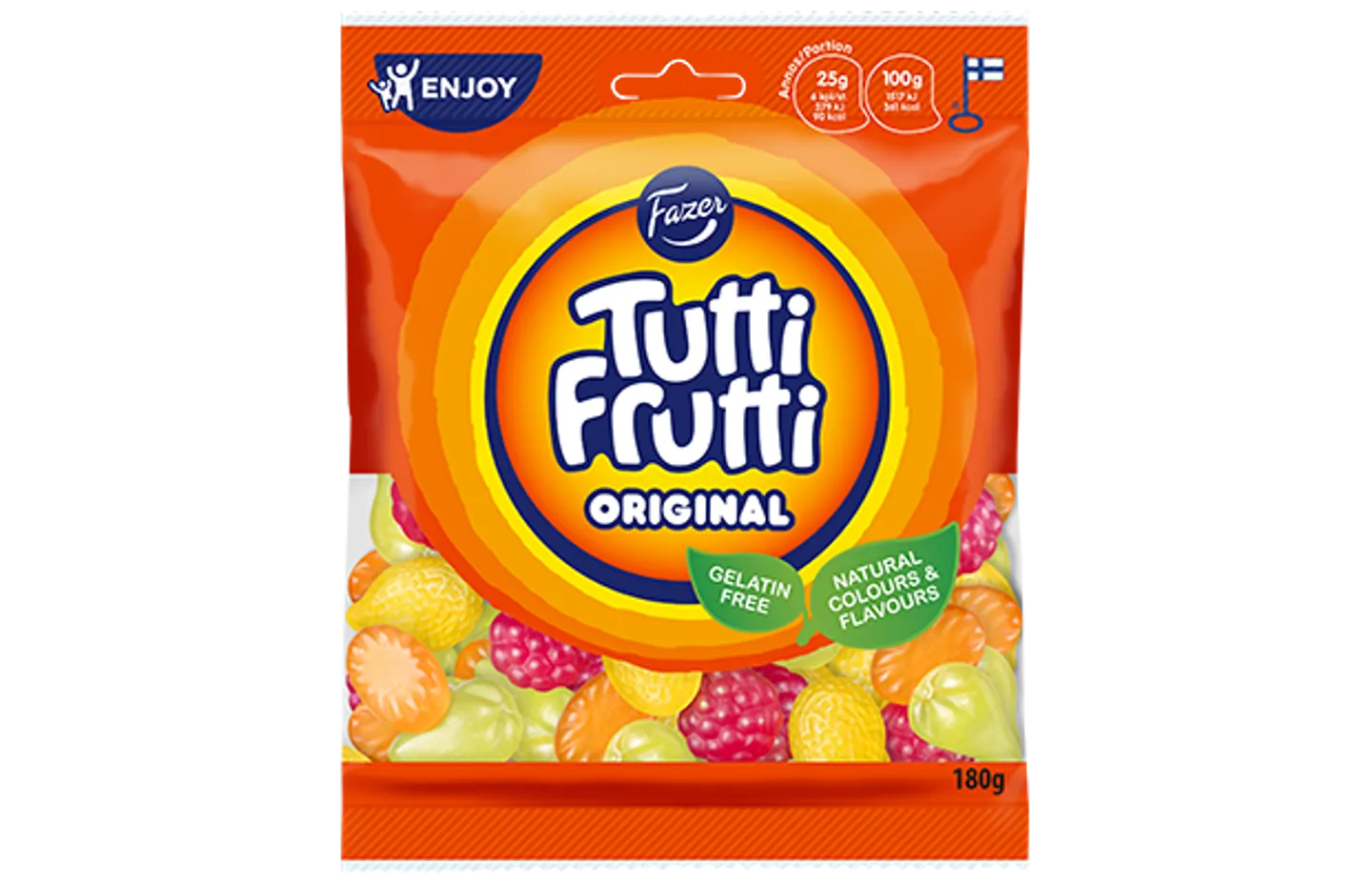 Tutti Frutti Original 180 G Natural Colours